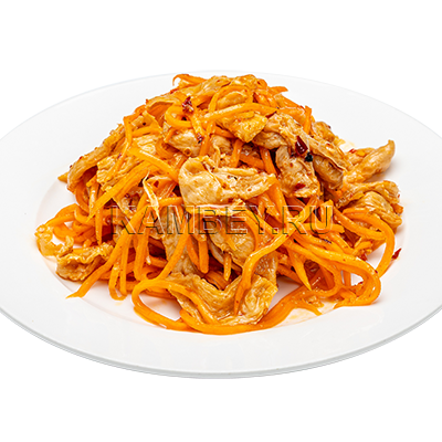 Салат Соевое мясо по-корейски